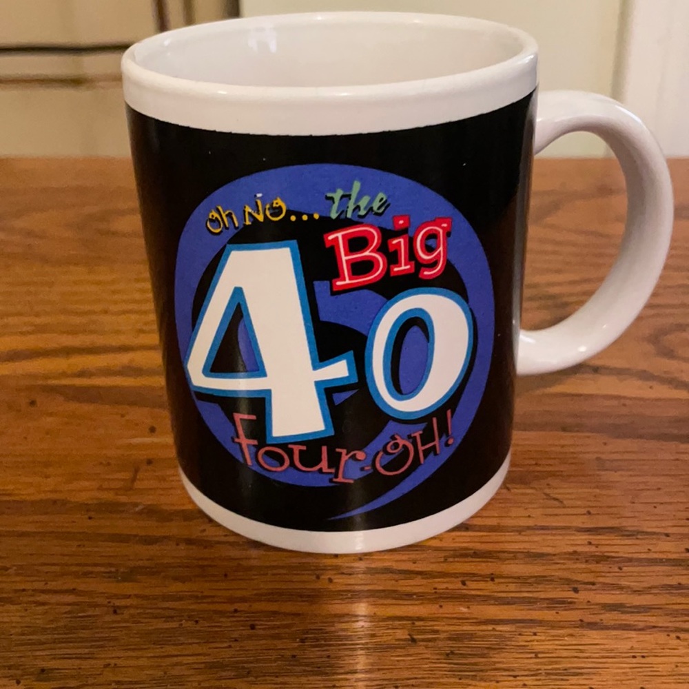 Big 40 coffee mug